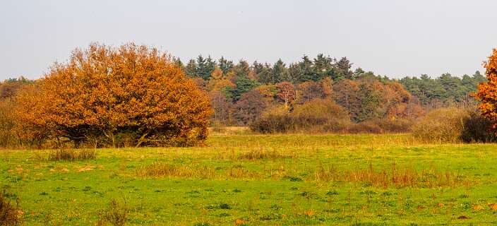Panorama vanaf Arién in zuidelijke richting