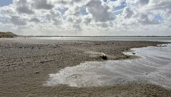 De monding van de Slufter