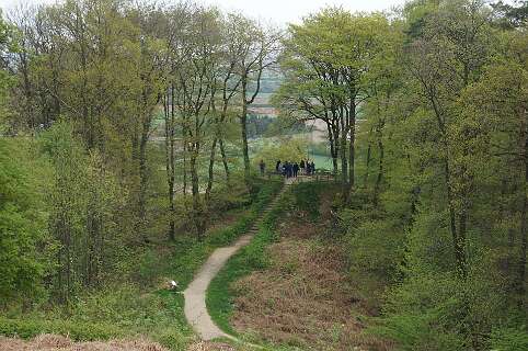 Het uitkijkpunt bij pannenkoeken restaurant De Duivelsberg