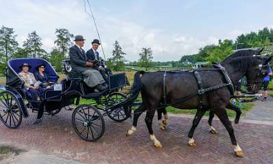 21e Eschrit Koets'n Keerls, Rijtuigen
