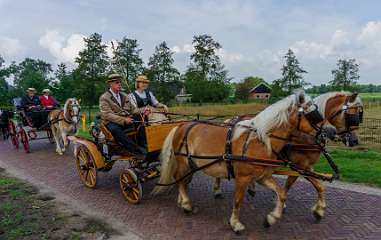 21e Eschrit Koets'n Keerls, Rijtuigen