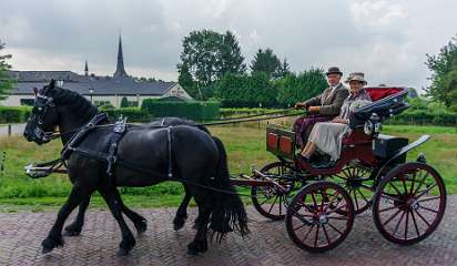 21e Eschrit Koets'n Keerls, Rijtuigen