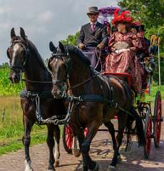 21e Eschrit Koets'n Keerls, Rijtuigen