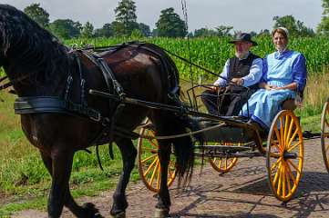 21e Eschrit Koets'n Keerls, Rijtuigen