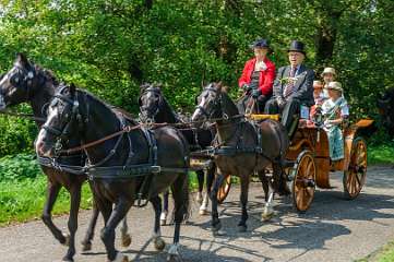 21e Eschrit Koets'n Keerls, Rijtuigen