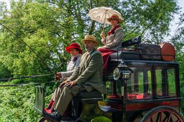 21e Eschrit Koets'n Keerls, Rijtuigen