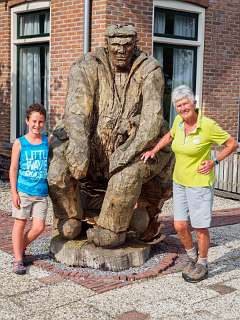 Cees, Hetty<br>Hier start de  Zwetpolderroute