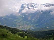 Grindelwald onder de Wetterhorn