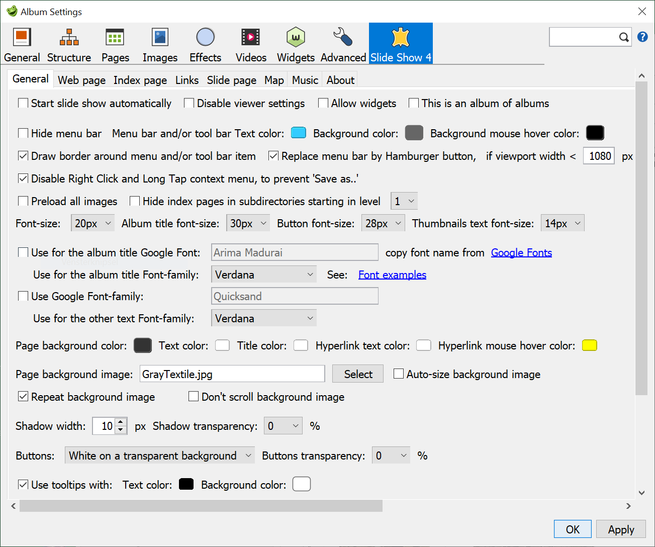 Slide Show 4 - General